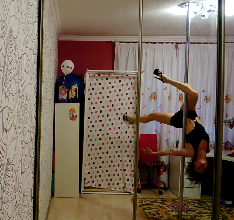 Мой первый кривой клип с тренировками =))