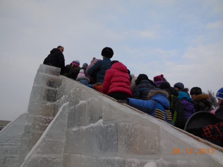 Городская ёлка, сквер им. Кирова