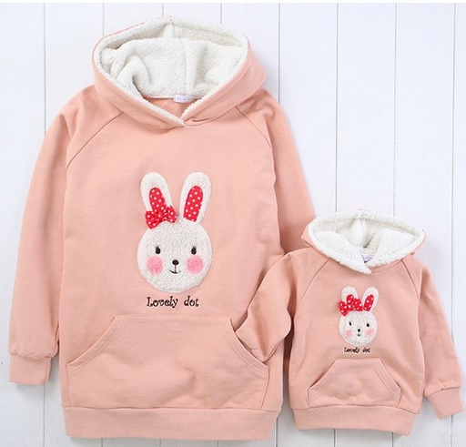 Худи для мамы и дочки