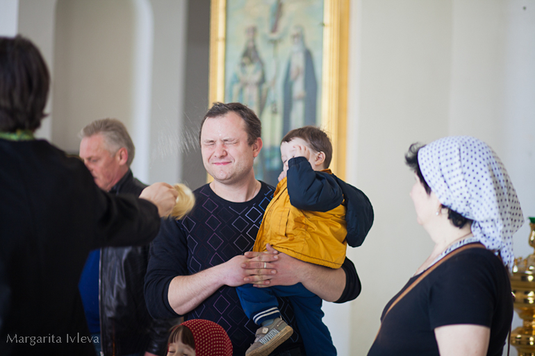 Пасха Христова в Нило-Столобенской Пустыни 2014 год