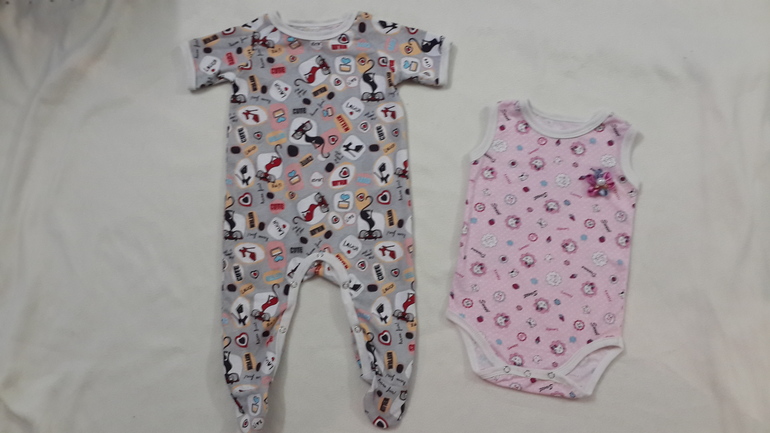 комбез и боди р. 68