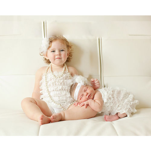 Кружевные комбезы для малышек Baby Lace Petti Rompers (США)