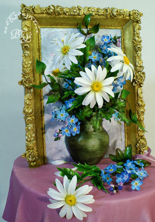 Торт на Юбилей "Оживший натюрморт"