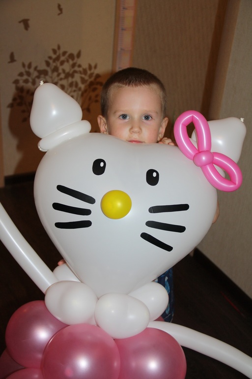 наш день рождения в стиле хелло китти)