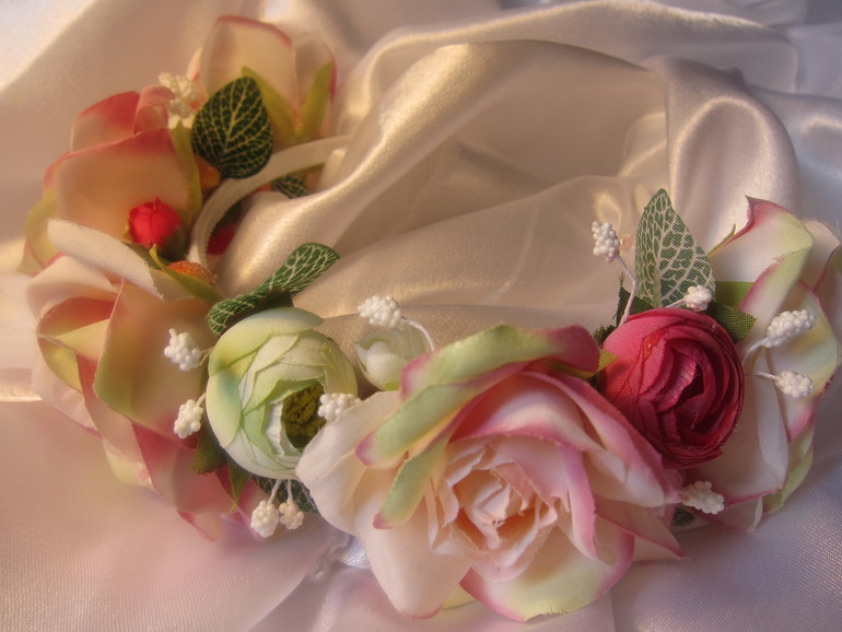 Ободки с цветами