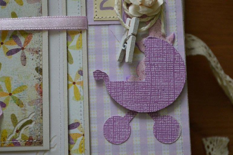 Альбом для новорожденной девочки