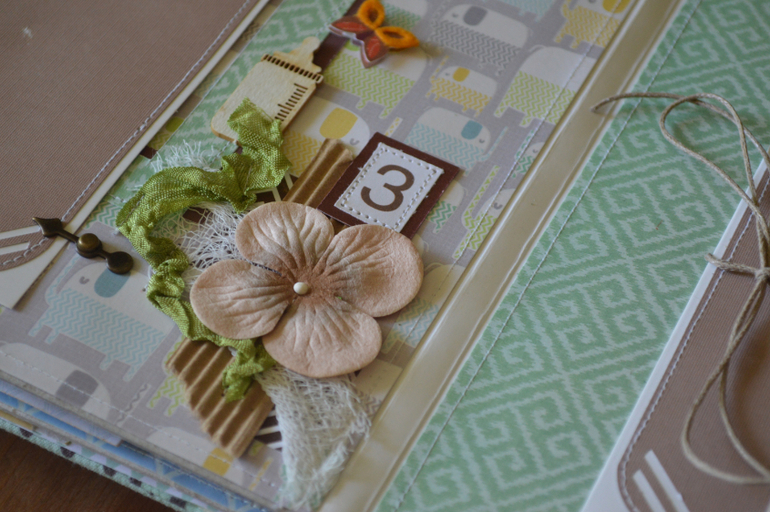 Альбом ручной работы для малыша + мамина сокровищница