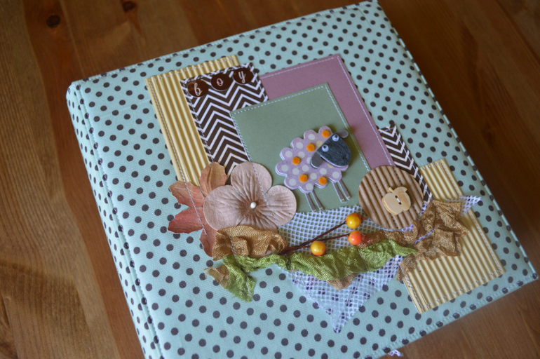 Альбом ручной работы для малыша + мамина сокровищница