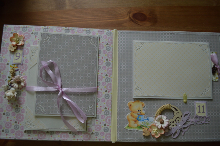 Альбом для новорожденной девочки