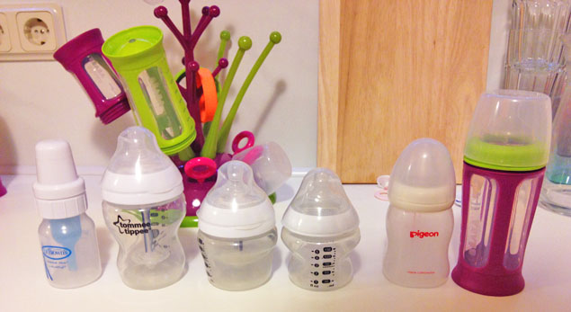 Большой фото обзор бутылочек и аксессуаров.