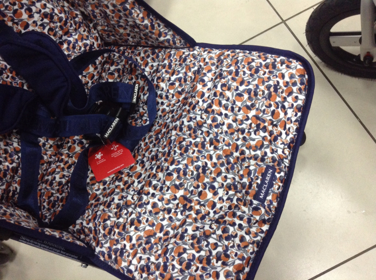 Я влюбилась!!! MACLAREN Quest Flower Liberty. С доп секцией в капе.