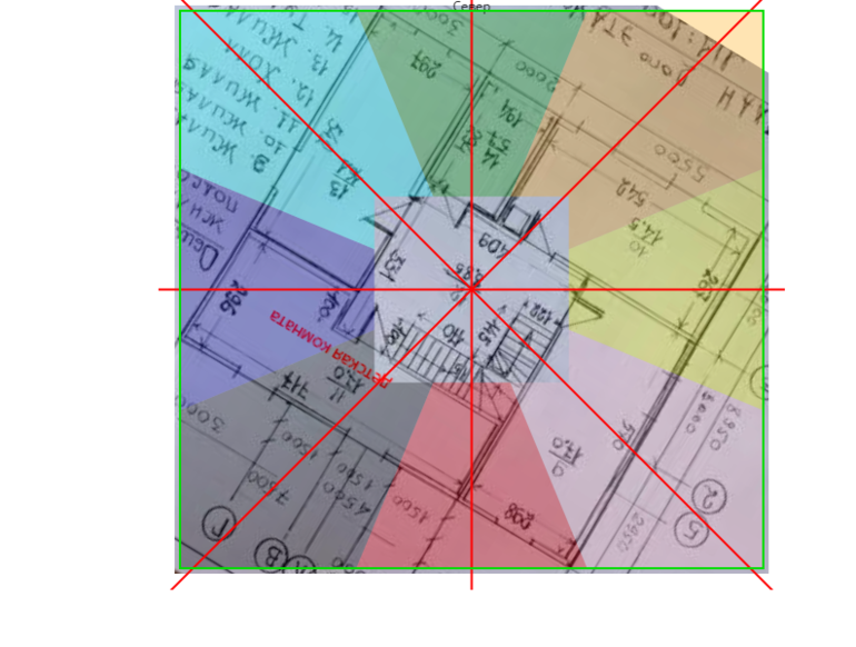 Васту карта квартиры построить