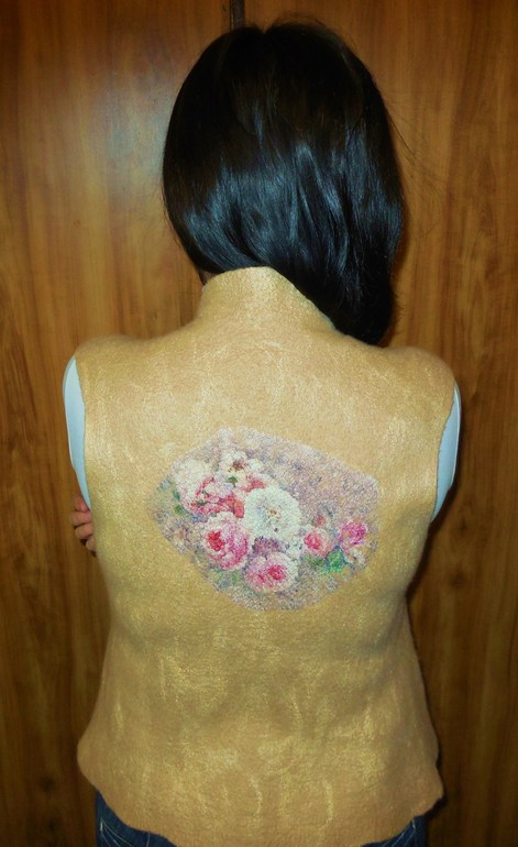 Жилеты из шерсти и шарф!!!