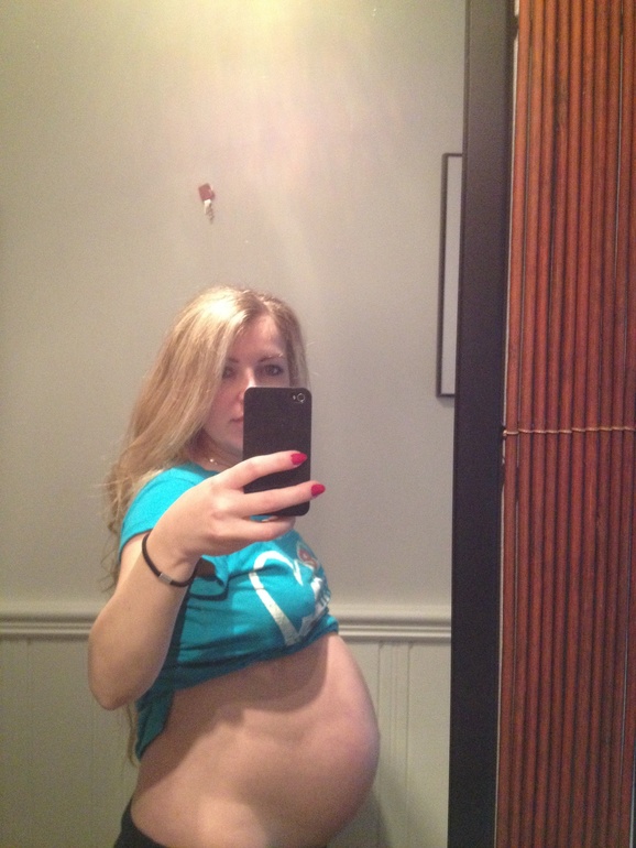 Даааа)) 36я неделя и наш арбузик) не верится