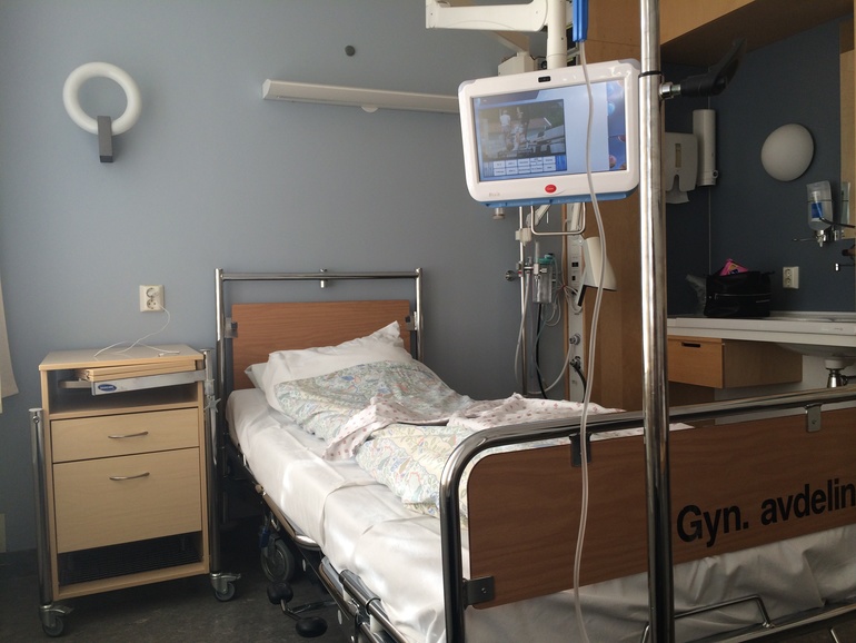 Все-таки в больнице