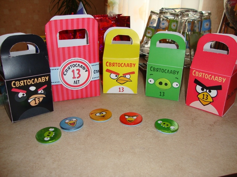 ДР в стиле Андри Бердс