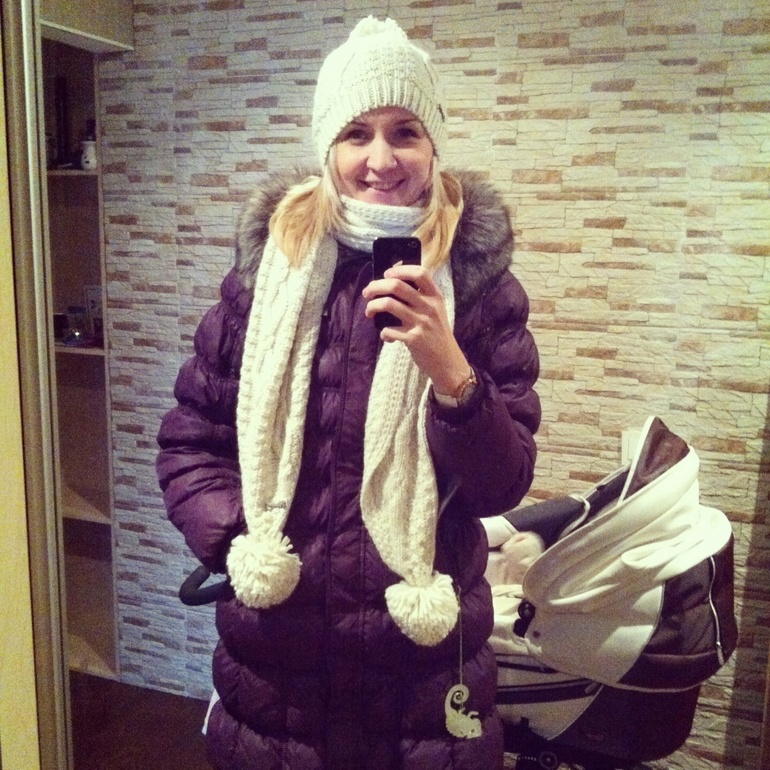 Вот, такие шапка и шарф