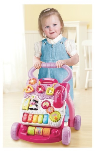 Хочу каталку - ходунки, не могу выбрать. Нам почти год, еще не ходим, все ползаем. Что посоветуете..