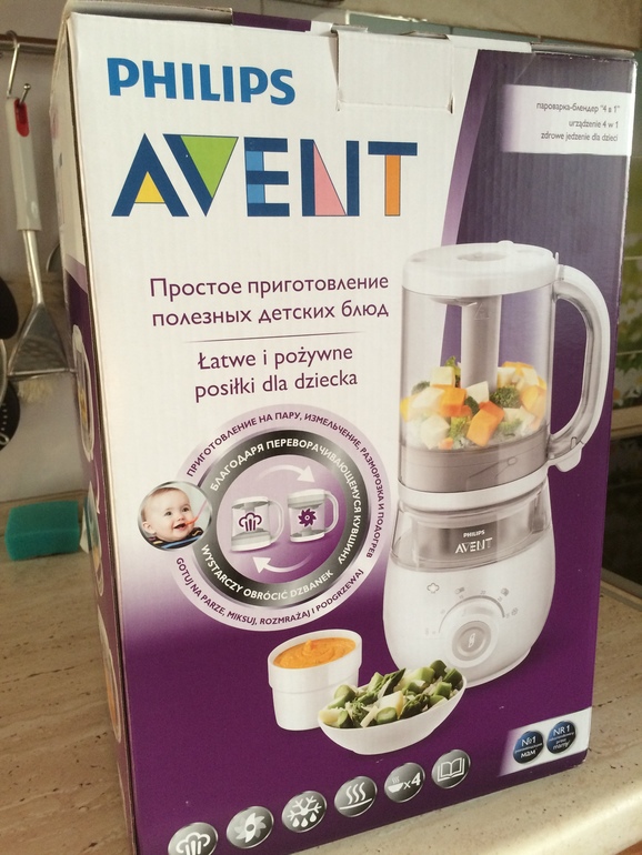 Пароварка-блендер  Philips Avent Для приготовления детского питания