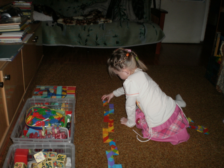 Цветное домино