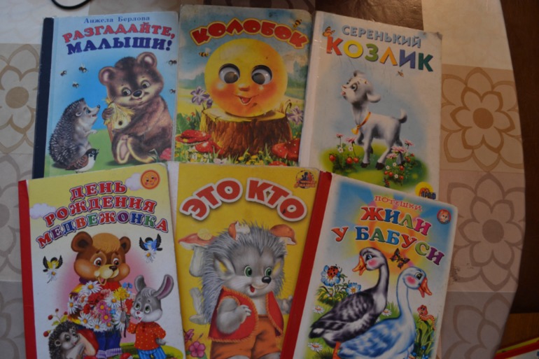 Наша детская библиотечка от 0 до 1 года