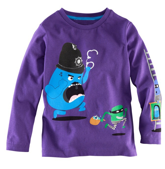 Дизайнерские детские футболки с длинным рукавом. Много.