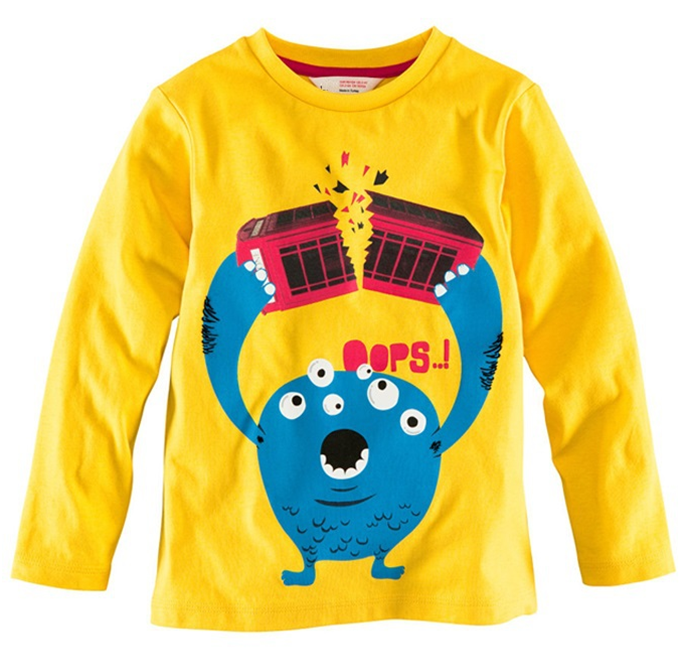 Дизайнерские детские футболки с длинным рукавом. Много.