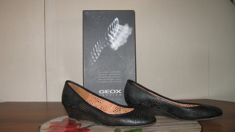 Туфли GEOX 38 размер.Дышащие!