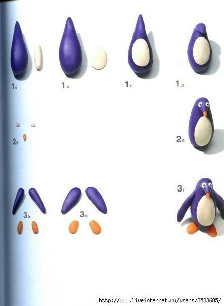 Поделки из пластилина