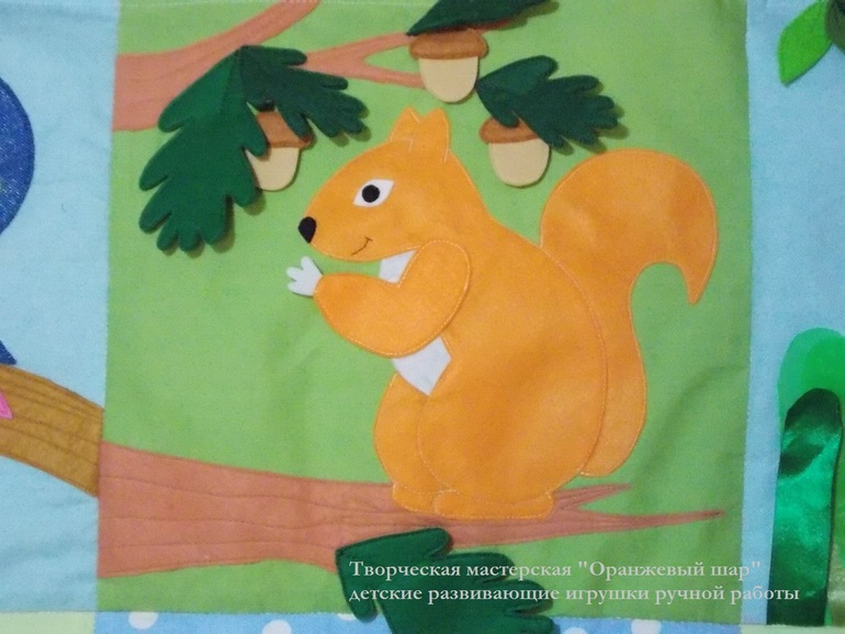 Детский развивающий коврик