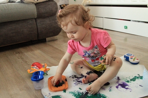 Художка он-лайн. Рисование штампами.