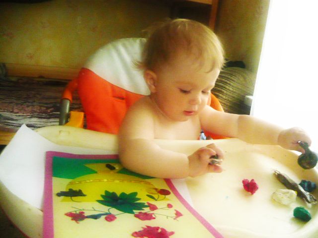 Первые совместные штришки!