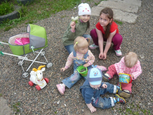 Первые совместные штришки!