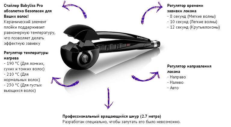Девчата! Предлагаю по смешным ценам профессиональные стайлеры PRO BaByliss Perfect Curl
