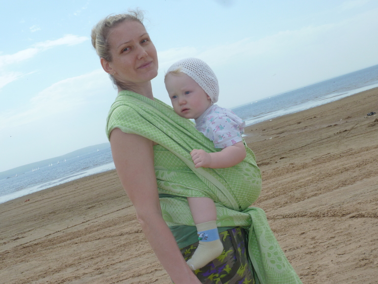 Дидимос Павлины лайм, хлопок/конопля