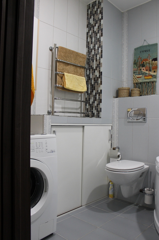 Ремонт ванной комнаты на 9 мес. беременности.