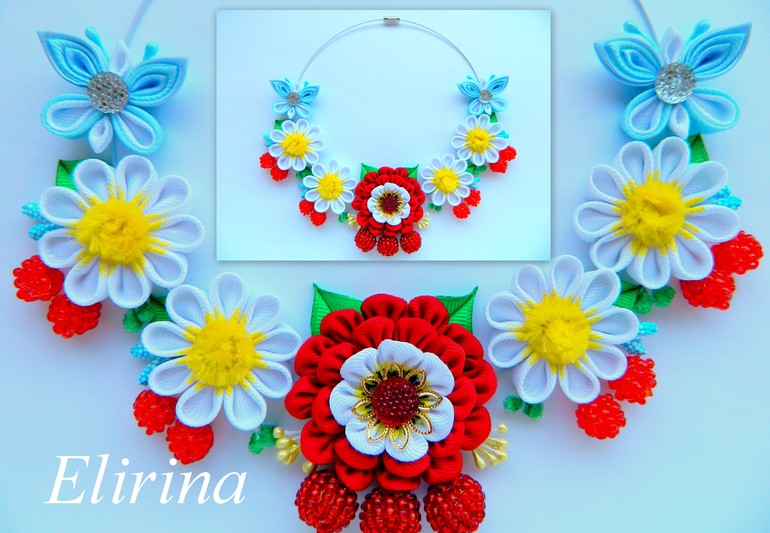 Мои любимые канзаши!