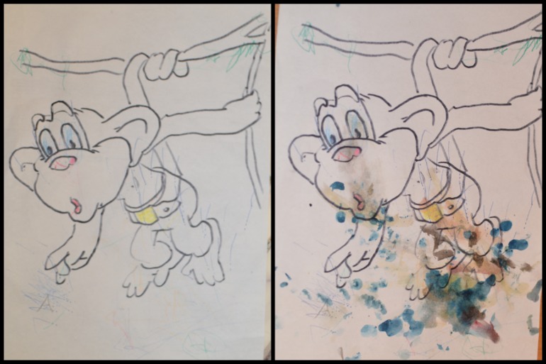 Флешмоб Готовим с детьми. Банановые оладушки