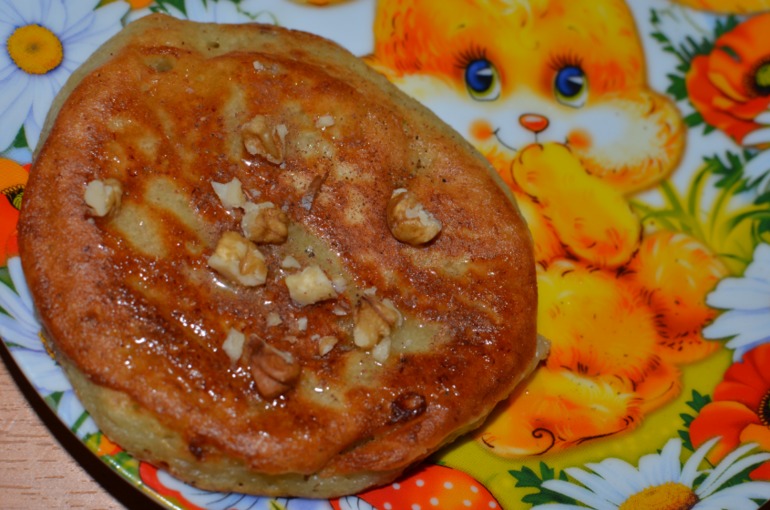 Флешмоб Готовим с детьми. Банановые оладушки