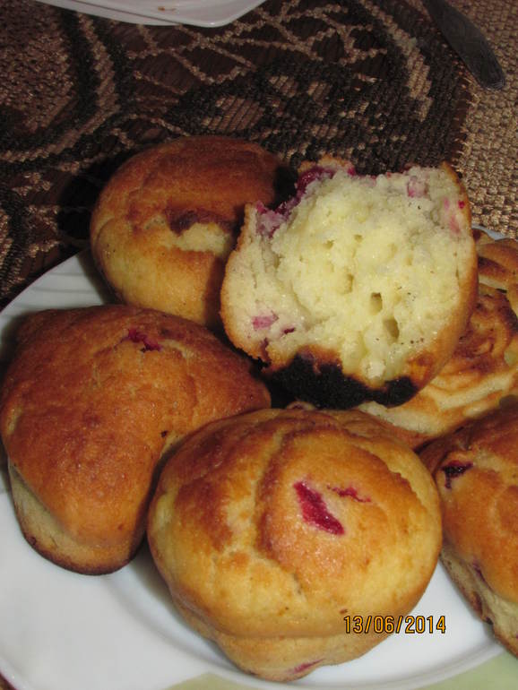 Кексы из кабачка