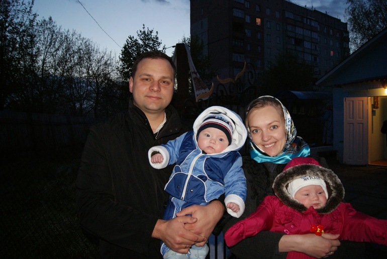 Наша первая Пасха