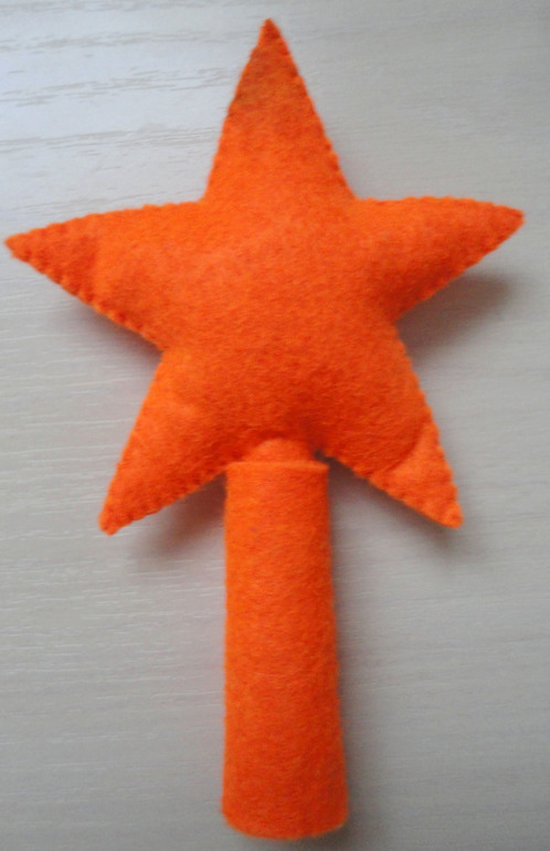 Моя новогодняя елочка из фетра.