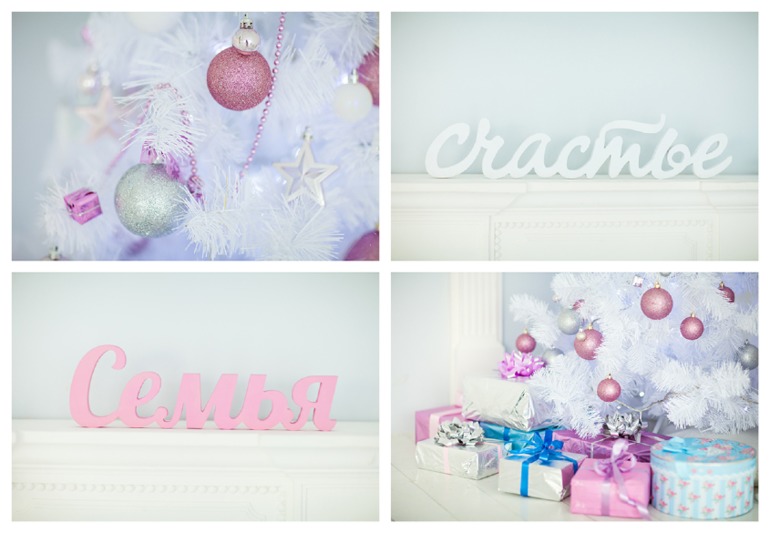 Новогодний декор в фотостудии)