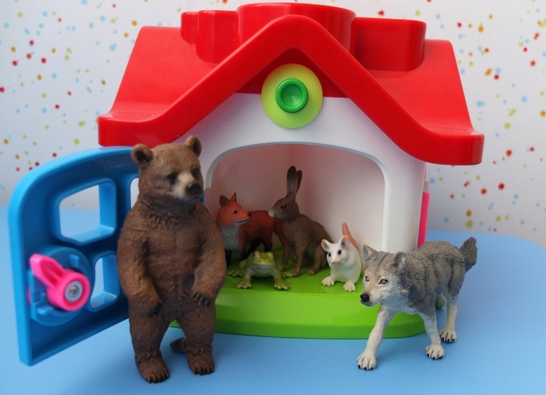 Фигурки животных: Gulliver Collecta, Schleich и Papo - сравнение того, что у нас есть.