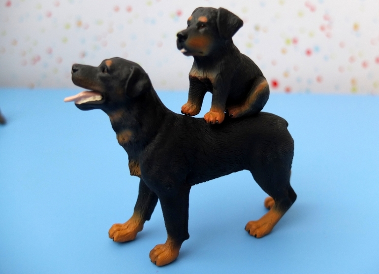 Фигурки животных: Gulliver Collecta, Schleich и Papo - сравнение того, что у нас есть.