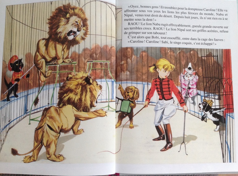 Серия книг про Каролин и ее питомцев- из Франции