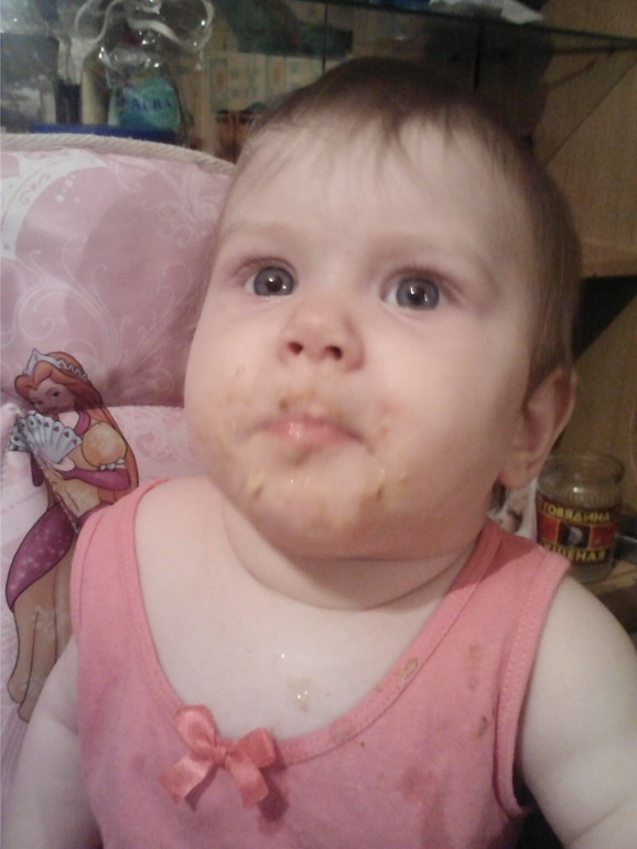 Первая печенька)))