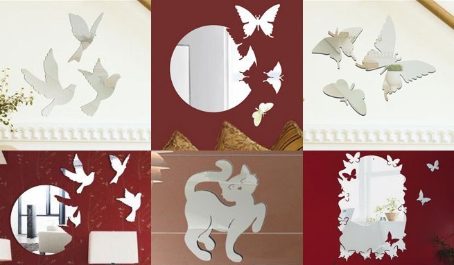 Декоративные небьющиеся зеркала для красивого дома