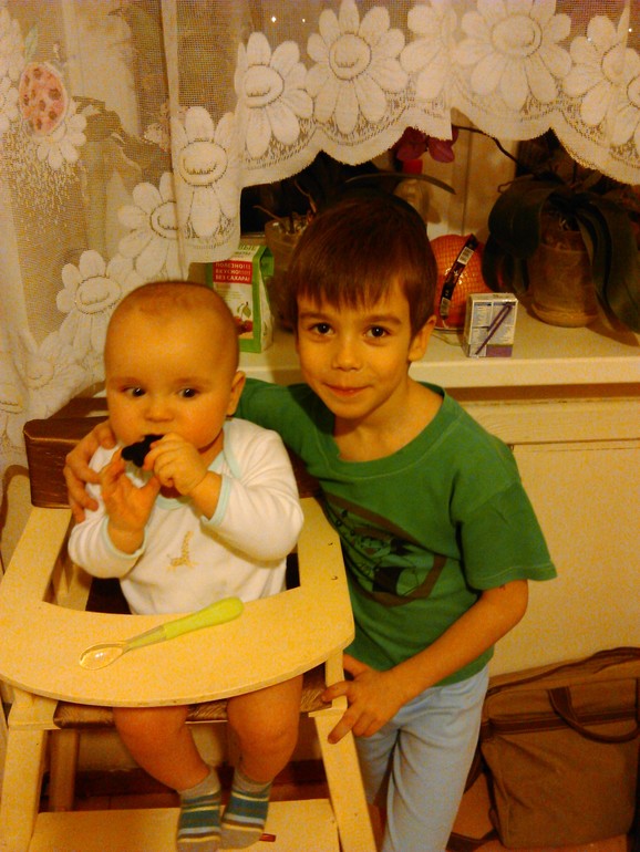 Наши 7,5 месяцев!)))