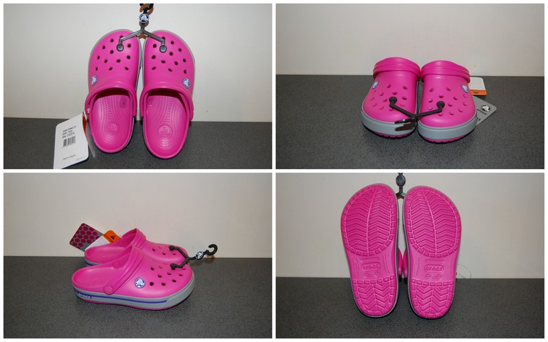В наличии 155 пар! Новые детские Кроксы (Crocs) Оригиналы — Весна / Лето от С2/3 до J5